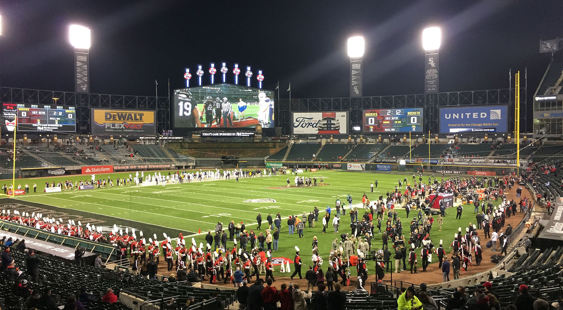 After inaugural football game at Sox park, NIU looks for continued