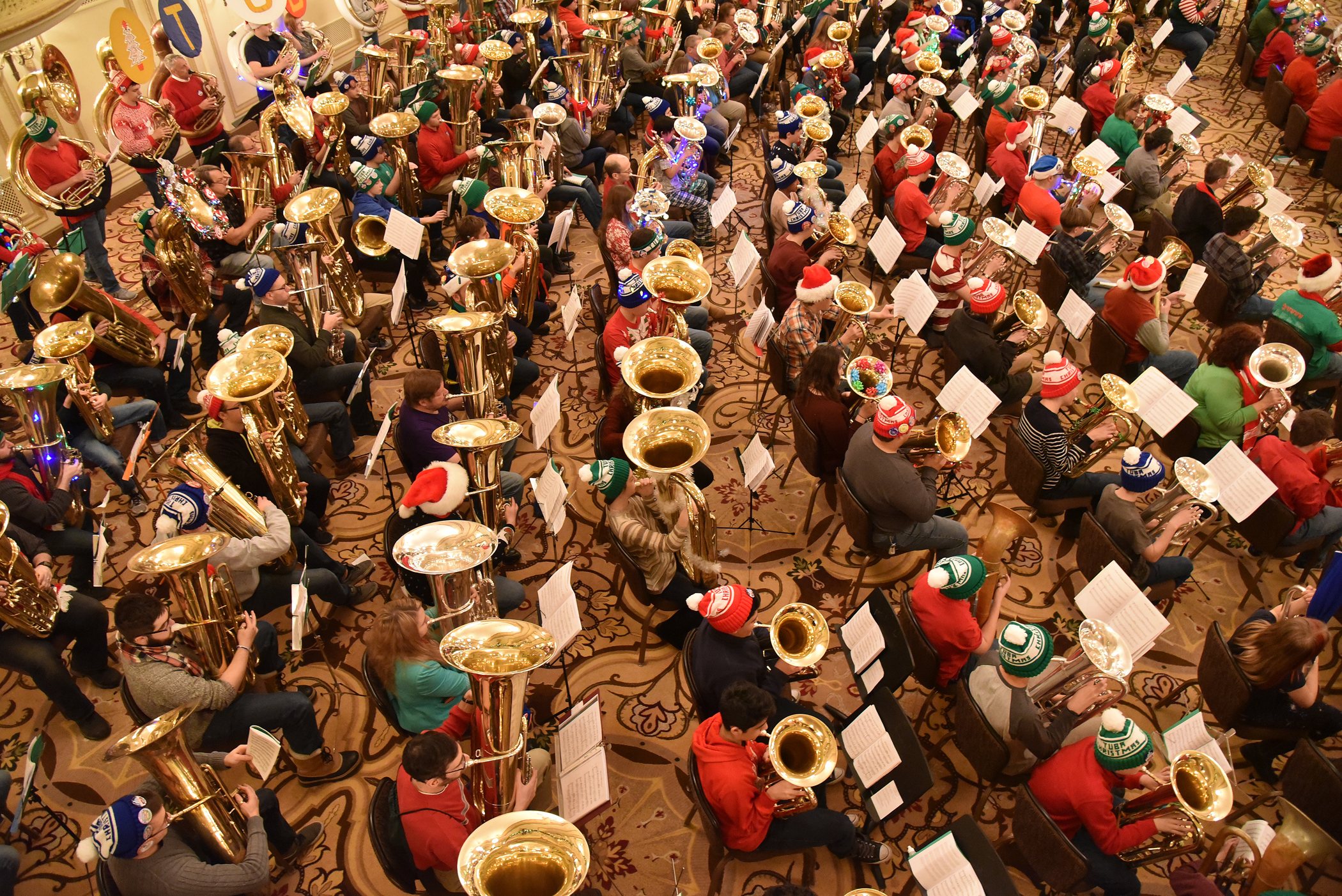 Musicians carry on a very tuba Christmas tradition Chronicle Media