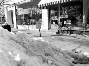snow shoveling