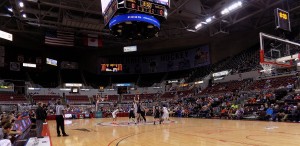 2015 IHSA basketball finals at Carver Arena in Peoria, IL.  Photo by Jack McCarthy