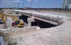Replacing the Roselle Road bridge deck over the Jane Addams Memorial Tollway is one of the road repair initiatives planned for 2015.