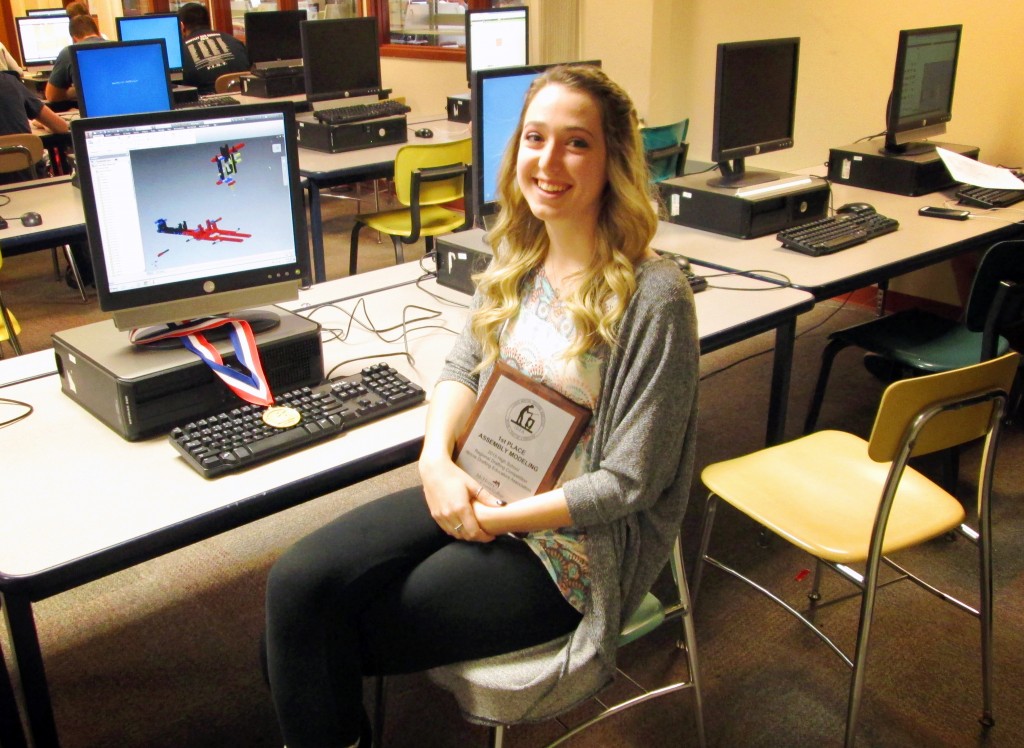 Huntley Student Logs Perfect Drafting Score Chronicle Media
