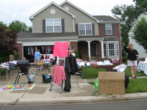 Montgomery’s annual community garage sale will be held May 14-16. Photo by John Beagle