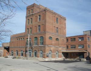 The  riverfront building now housing the Prairie Street Brewhouse was among beneficiaries of a tax credit that helps cover renovation costs.  Photo by Jack McCarthy/for Chronicle Media