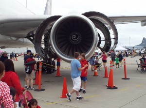 Rockford’s annual AirFest drew thousands to last year’s event at Rockford International Airport. The 2015 event is scheduled for June 5-6. (Winnebago Chronicle photo)