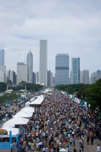 The 35th Annual Taste of Chicago, which runs from July 8-12 in Grant Park, will be open 11 a.m. to 9 p.m. Wednesday through Friday and 10 a.m. to 9 p.m. Saturday and Sunday. Photo by Mike Shadle