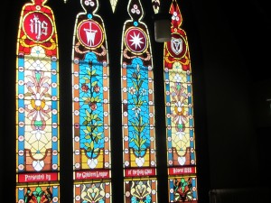 Another of St. John Episcopal's stained glass windows.