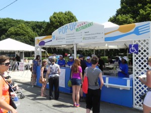 The 35th Annual Taste of Chicago, July 8-12 in Grant Park, once again included the popular feature of Pop-Ups, restaurants that literally pop up for just a day or two. This year's festival included eight new Pop-Ups.