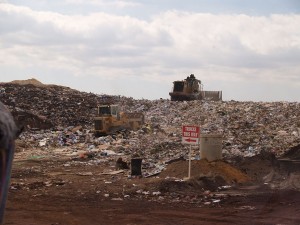 Based on 2014 disposal rates, the current remaining landfill life expectancy in Illinois is 21 years. Photo by Ashley Felton