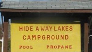 : The Kendall County Sheriff’s Office is seeking information about burglaries of several campers at Hide-A-Way Lakes Campground in Yorkville during July 5-7. (Hideaway-lakes photo) 