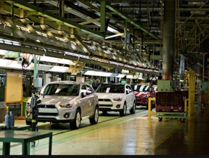 The Mitsubishi plant in Normal is the Japanese motor company's only manufacturing plant in North America. Production at the plant has fallen off in recent years as sales have dropped. 