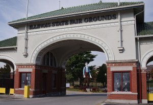 The Illinois State Fair Grounds is where the U.S. Department of Agriculture National Agricultural Statistics Service office (not seen) is located, in Springfield, IL, on Nov. 2, 2011. USDA Photo by Lance Cheung.