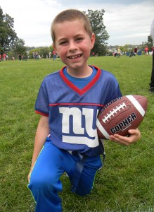 Registration for the new NFL Flag Football League runs through Monday, Aug. 31, for players in grades 1 to 6 and includes an NFL jersey. (Photo Fox Valley Park District)