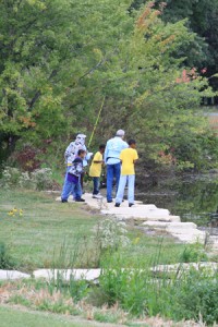The Forest Preserves of Cook County announced the 2015 fall inland trout fishing season, opening on Oct. 17, at Busse Reservoir–North Pool (Elk Grove Village), Axehead Lake (Park Ridge), Belleau Lake (Park Ridge), Horsetail Lake (Palos Park) and Green Lake (Calumet City). (Forest Preserves of Cook County photo)