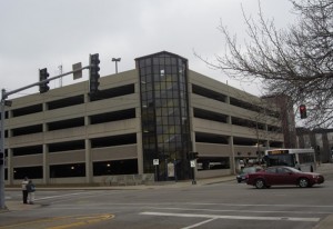 Maintenance to the Lincoln Parking Garage, 101 E. Front St., is the top construction project for the city of Bloomington to be completed this fall.