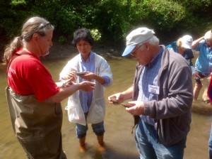 Dr. Felicitas Sebastian (center) was one of 20 volunteers in October who completed in-depth field training with the University of Illinois Extension to become members of the Illinois Grand Prairie Chapter of Master Naturalists. (Photo courtesy U of I Extension)