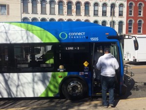 Route efficiency and consumer demands are the impetus for Connect Transit officials to conduct a review of the current system. (Photo from Connect Transit)