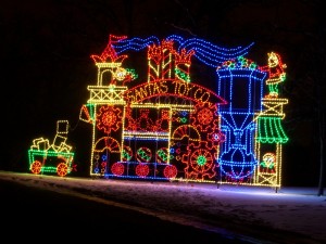 The sixth annual Holiday Lights at Moosehear will run every evening from 5 p.m.to 9 p.m. beginning Nov. 27, and running through Dec. 31 at the  Mooseheart campus in Batavia. (Photo from Enjoy Aurora)