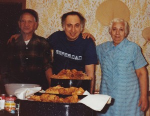 Joseph Scordato with his parents