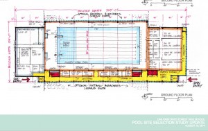 A plan for $37.5 million Olympic-sized swimming pool at Oak Park and River Forest High School was approved by the board in April, 2015.
