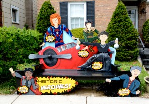 The “Best First-Time Participant” honor for last year’s Tinley Park Benches on the Avenue project went to Jackie Perell for “Historic Heroines.” Benches for the the 13th annual event will be on display from Mid-May to Sept. 30. This year’s theme is “Once Upon a Time … Favorite Children’s Storybooks.”