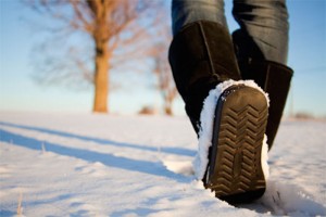 : Kendall County residents are encouraged to get outdoors and walk in good weather. Walking is proven to help lose or maintain weight. (Photo courtesy of Rush-Copley)