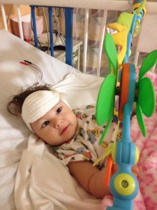 Evelyn’s second cochlear implant surgery— October 2014