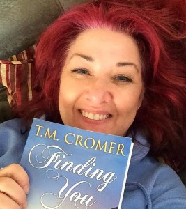 Eureka resident Tara M. Cromer holds a copy of her book, “Finding You.” Cromer will sign copies of the book and talk about her journey to publish it at the Eureka Public Library on Saturday, Feb. 27. (Photo courtesy of Tara M. Cromer)