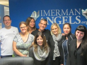 The staff at Imerman Angels. (Kevin Beese/for Chronicle Media)