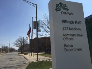 Oak Park Spokesman David Powers said the village had not yet seen the suit and did not comment on personnel matters or pending litigation. 