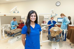 Nisha Garg, a student at the University of Illinois at Chicago (UIC) College of Dentistry 