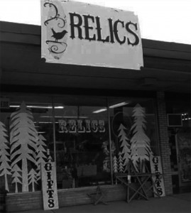 Favorite place to shop—Relics, 1219 W. Glen Ave., Peoria.