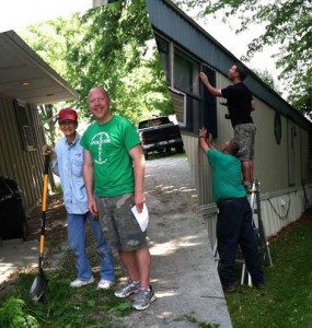 Eureka Christian Church volunteers will be out helping people in the community during its Inasmuch Day event on June 4.  Deadline for residents requesting work to be done is April 15.  Contact the church with requests at (309) 467-2369 or by emailingoffice@eurekachristian.org. (Photo courtesy Eureka Christian Church) 