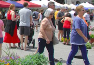 Wheaton French Market resumes April 20 at  8 a.m. in the  Municipal Parking.  (Photo courtesy of City of Wheaton)