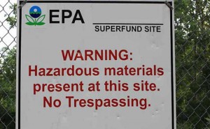 The U.S. Environmental Protection Agency (EPA) on April 6 officially added the site of the closed Old American Zinc plant in Fairmont City to its national priorities list. (Photo courtesy US Environmental Protection Agency)