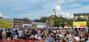 Crowds gather at the Taste of Glen Ellyn. This year's event will be held May 18-22