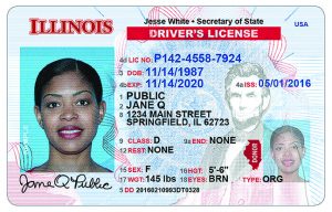 Secretary of State Jesse White, announced Illinois will upgrade its security standards for issuing driver’s licenses (pictured) and ID cards by the end of July. (Photo courtesy of the Secretary of State)