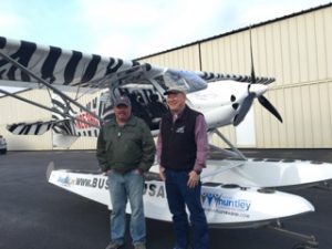 Dan Johnson and Parker Johnston set off for Anchorage, Alaska in a BushCat Amphibious seaplane