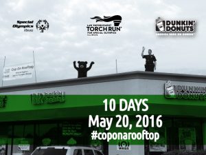 This year’s Cop on Rooftop event will be held statewide from 5 a.m. to 2 p.m. May 20. 