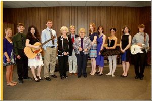 Community High School District 155 reported that six Class of 2016 graduates were among 10 area recipients of the Woodstock Fine Arts Association (WFAA) Helen Wright Scholarship. (Photo courtesy of the Woodstock Fine Arts Association)
