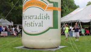The International Horseradish Festival will be held from June 3-5 at Woodland Park, 2 Pine Lake Road, Collinsville. (Photo courtesy of the International Horse Radish Festival)