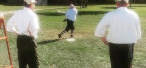 To celebrate Bishop Hill’s baseball roots, the Bishop Hill Heritage Association is hosting a weekend of 19th century baseball on May 21-22. (Photo courtesy BBHA) 