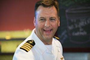 Jim Hawkins, captain, U.S. Navy, is commanding officer of Naval Station Great Lakes. 