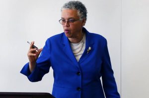 “We received a great deal of interest from investors due to our willingness to face our challenges and stabilize our long-term financial position,” Cook County Board President Toni Preckwinkle said. (Toni Preckwinkle photo) 