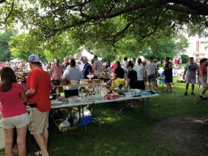 The flea market is just one event that is part of the Fourth of July celebration in Towanda. (Photo courtesy Towanda Fourth of July Facebook)