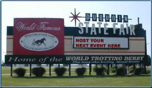 The Du Quoin Stage Fairgrounds Horse Arena will be the location for the Illinois Junior Rodeo on July 2-3. (Photo courtesy Illinois Department of Agriculture)