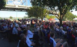 Several musical acts will be performing on the CEFCU Center Stage at the Landing, 200 NE Water St., Peoria, over the Fourth of July weekend. (Photo courtesy Peoria Riverfront Events)