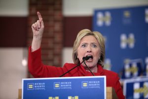 "Bernie Sanders has made Hillary Clinton, the cautious inheritor of a family political legacy built on centrism, into the mouthpiece of a watered-down version of his left-wing populism." Gage Skidmore / Wikimedia Images
