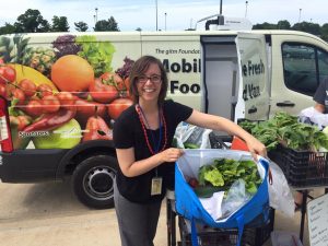 : During the growing season, the Gifts in the Moment Foundation’s Mobile Fresh Food Van program made more than 3,000 family contacts. (Photo courtesy of The Gifts in the Moment Foundation)