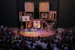 The Ewing Cultural Center in Bloomington will host two productions by the Shakespeare Festival on the evenings of July 16-17. (Photo courtesy Bloomington-Normal Visitors Bureau)